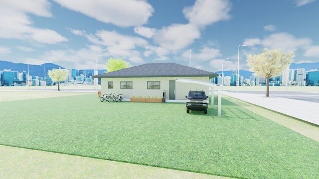 3Dモデル住宅